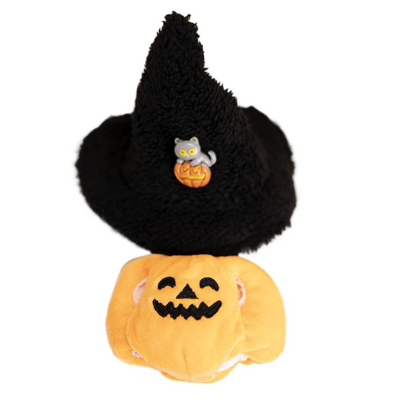 Wholesale Baby clothes pendant doll can wear  hat pumpkin costume doll change clothes
